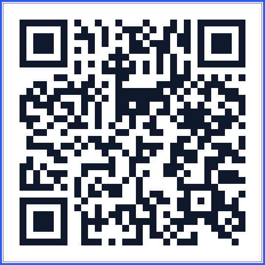 QR code linking to GitHub profile